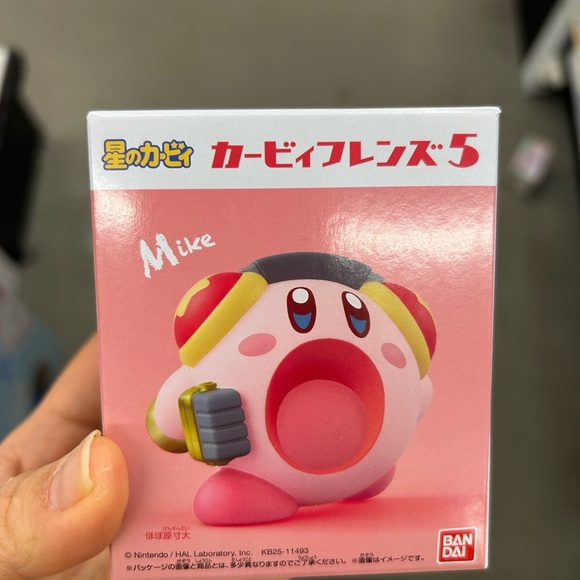 Other - Bandai Kirby Friends 5 Mike Figure - Pink